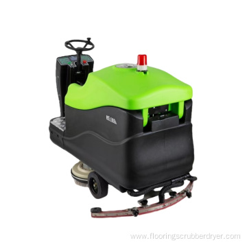 Automatic ride on floor scrubber dryer(double brush)